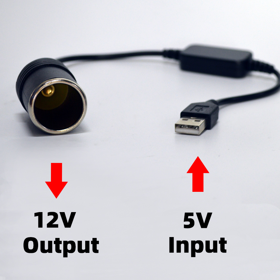 Accessories Experts Vape - QXN 5V から 12V コンバーターケーブルエクステンダー USB