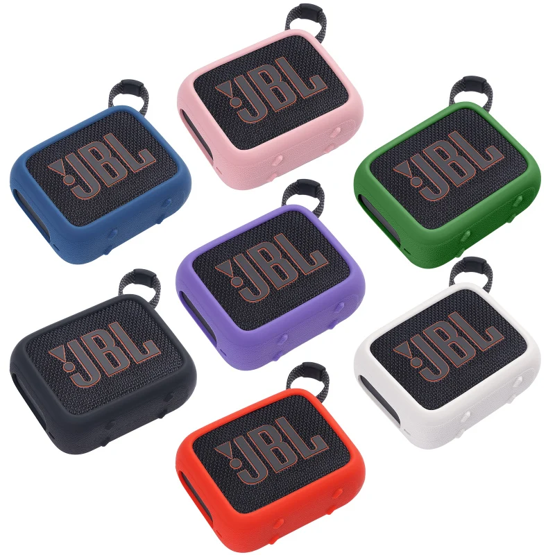 Jbl Speaker Go 4 - JBL GO 4 ポータブルBluetoothスピーカー用シリコンカバーケース、JBL Go4スピーカー用保護キャリングケース