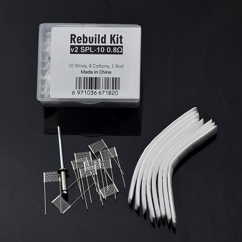 日曜大工の再構築キット、メッシュコイル、抵抗交換用アクセサリ - Coil Building Kit のレビューと価格