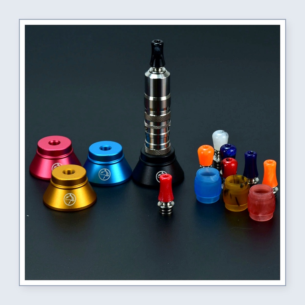 Wolfcoolvape Flash-e-Vapor デュア - Drip Tip Resin のレビューと価格