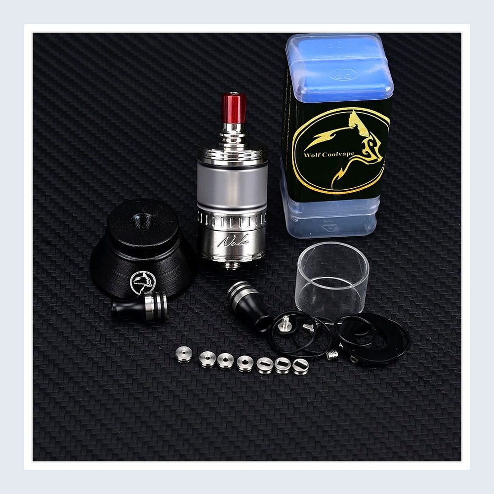 Wolfcoolvape NOLA RTA 3.2ml リビ - Vaping Air のレビューと価格