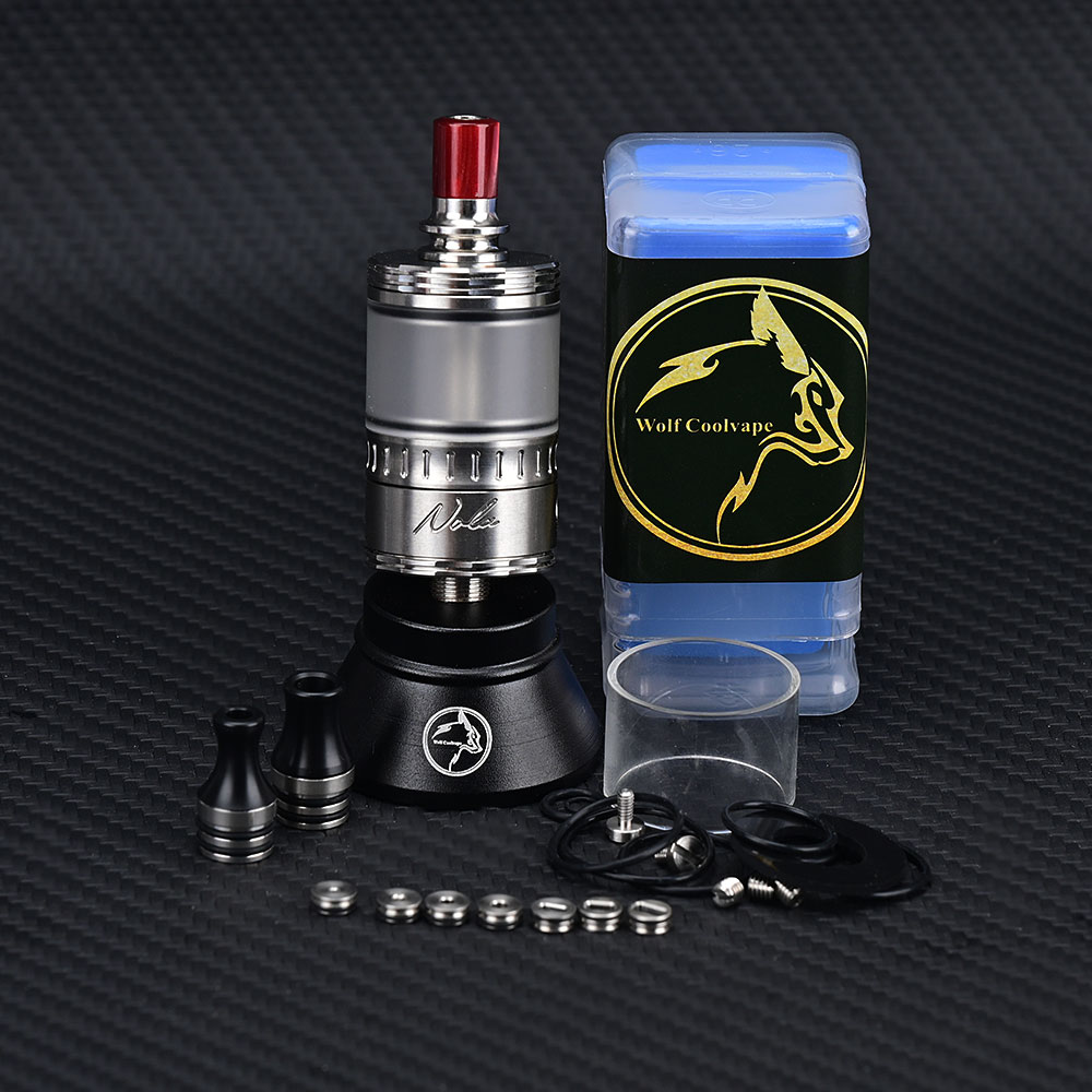 Wolfcoolvape NOLA RTA 3.2ml リビ - Vaping Air のレビューと価格