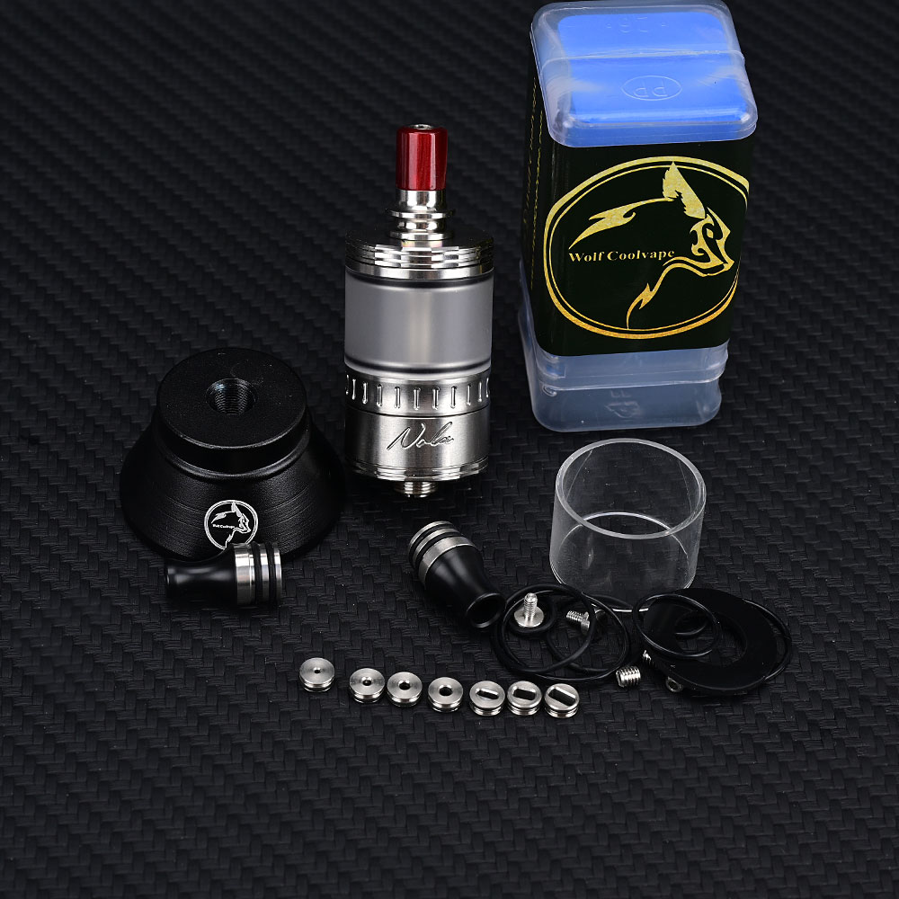 Wolfcoolvape NOLA RTA 3.2ml リビ - Vaping Air のレビューと価格