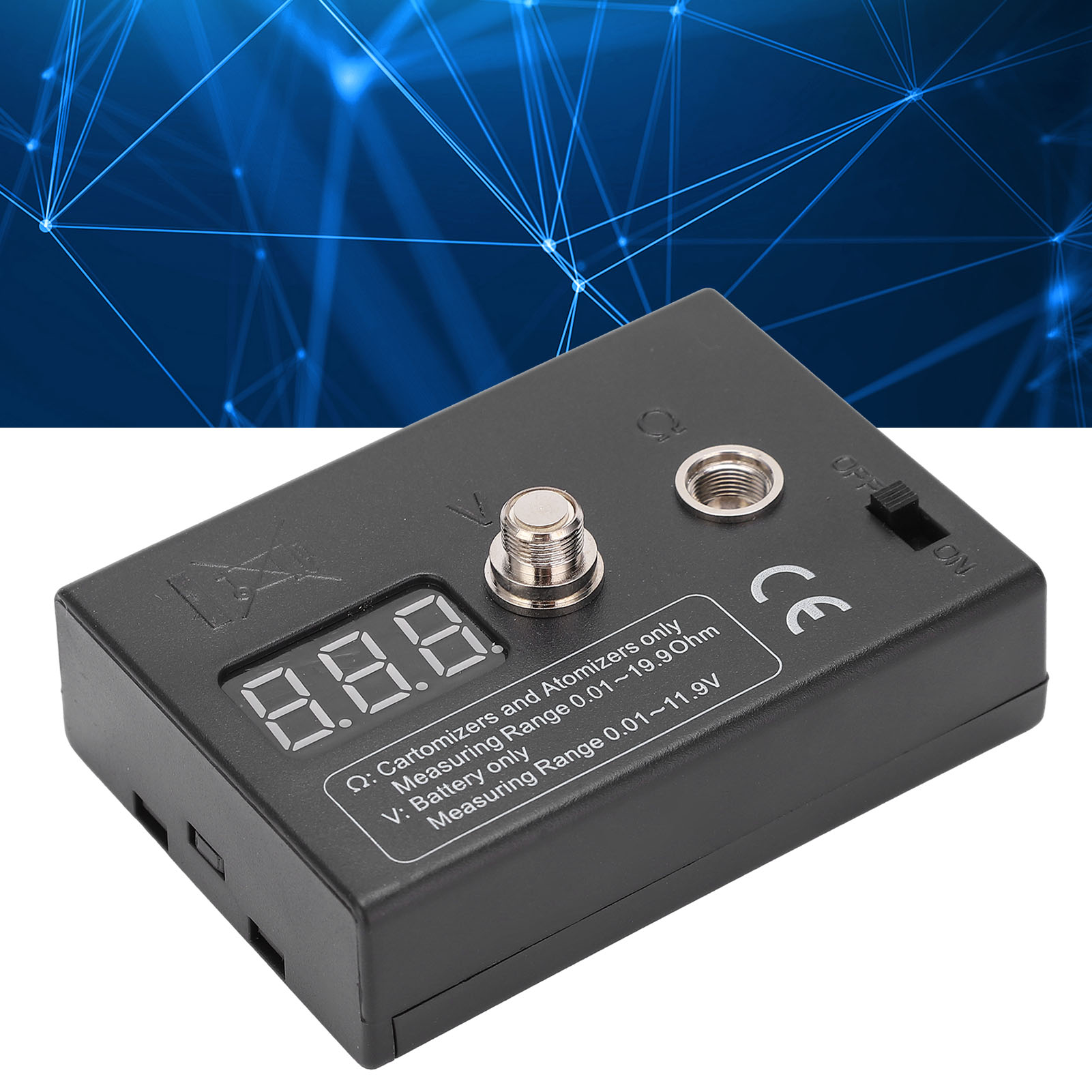 抵抗オーム計,コイルテスター,噴霧器用ディイツール,3v,0 - Ohm Meter Reader のレビューと価格